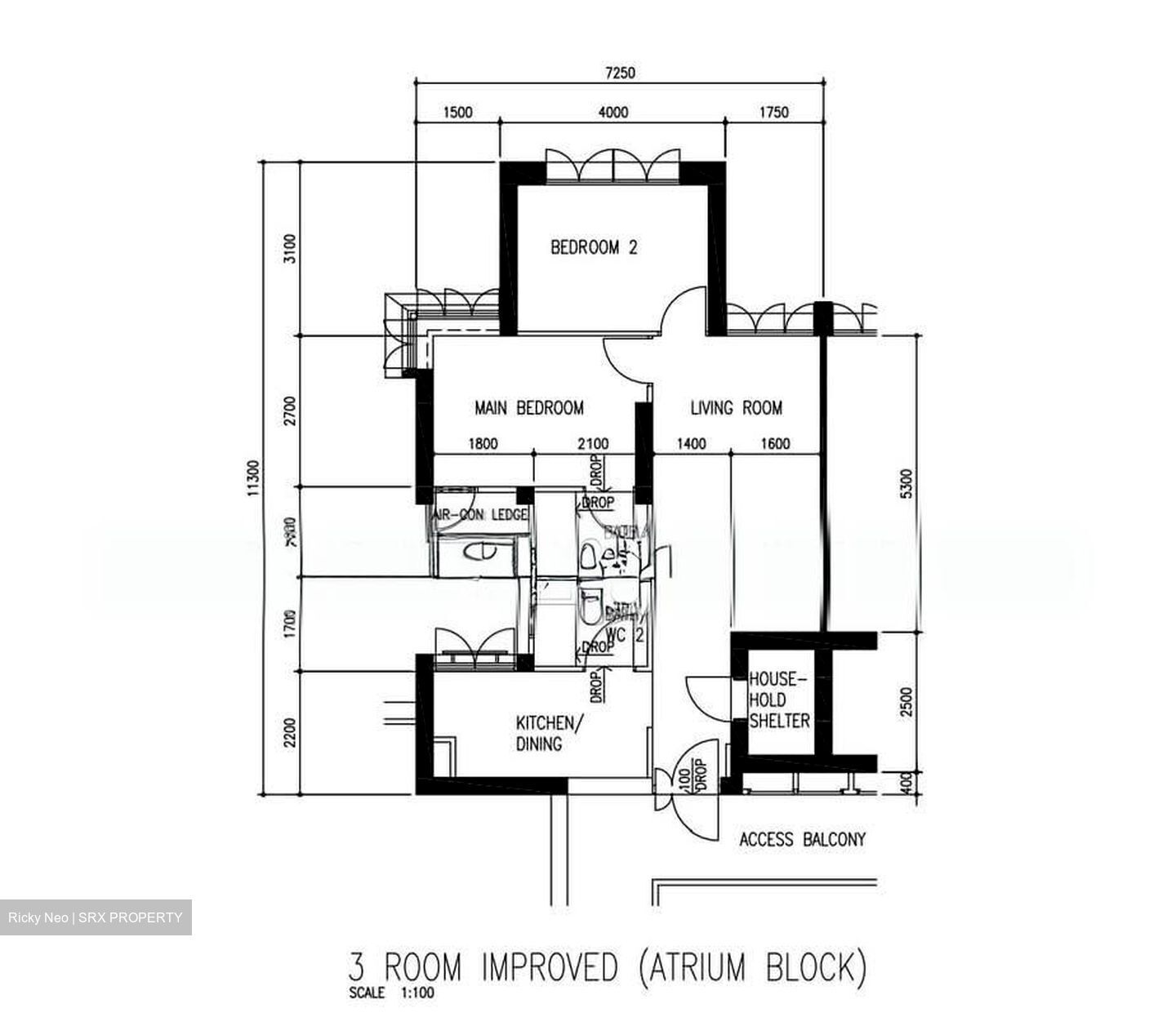 Blk 90 Commonwealth View (Queenstown), HDB 3 Rooms #554898031